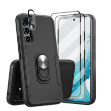 Xhy Hülle für Samsung Galaxy A54 5G: Magnetring, Ständer, Fallschutz nach Militärstandard, Display- und Linsenschutz, robust und abnehmbar –