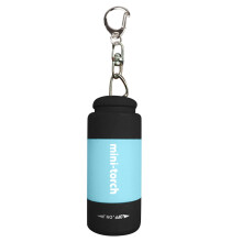 Mini baterka na kľúče, nabíjateľná, farebná malá LED baterka pre deti/dospelých, turistiku, kempovanie, vrecková baterka pre deti do batohu.