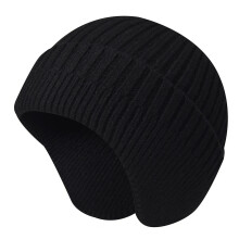 Unisex pletená čiapka Beanie pre mužov a ženy - teplá zimná voľná čiapka, mäkká elastická manžeta, kryt uší do chladného počasia,
