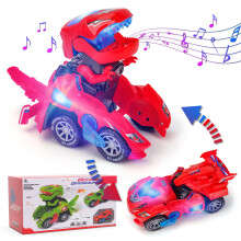 Voitures miniatures dinosaures pour enfants de 2 à 8 ans, cadeau de Pâques pour les tout-petits et les enfants autistes – Compatibles avec les