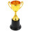 2Pièces Trophées Mini Or En Cadeaux Pour Sport 2