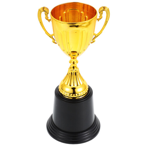 2Pièces Trophées Mini Or En Cadeaux Pour Sport 1