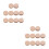 20Pièces Kit Embouts PU Khaki Pour Queue De Billard Usage Polyvalent 5