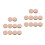 20Pièces Kit Embouts PU Khaki Pour Queue De Billard Usage Polyvalent 7