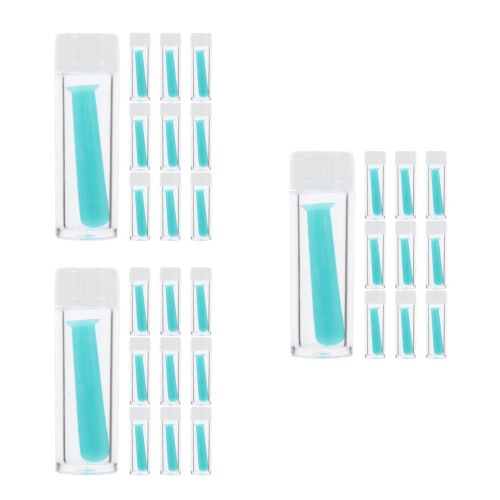30Pièces Kit Retrait Lentilles Silicone Souple Vert Clair Usage Mixte 2