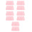 60Pièces Langue Simulée Rose, Kit DIY Pour Langue De Adorable 9