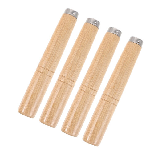 Wooden Pot Handle Replacement – 4pcs, 16.5cm