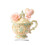 Valentinsdag tekopp-ornament, akryl, 15 cm 1