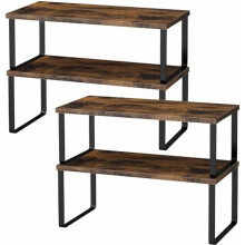 15.7 Inch Cabinet Shelf Organizer Set of 4