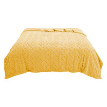 King Size Yellow Ac Blanket – 180X200Cm, Lightweight Plush, Breathable, Temperature Regulating, for Summer & Ac Rooms, Machine Washable (1 Blanket)