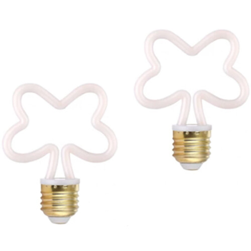 2 Pack 4W E27 LED Filament Bulbs Warm White