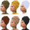 6-Pack Stretch Jersey Head Wraps for Women – Solid 1