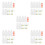 5Ensembles Flacons Compacts À Embout Long Pour Colle Usage 10