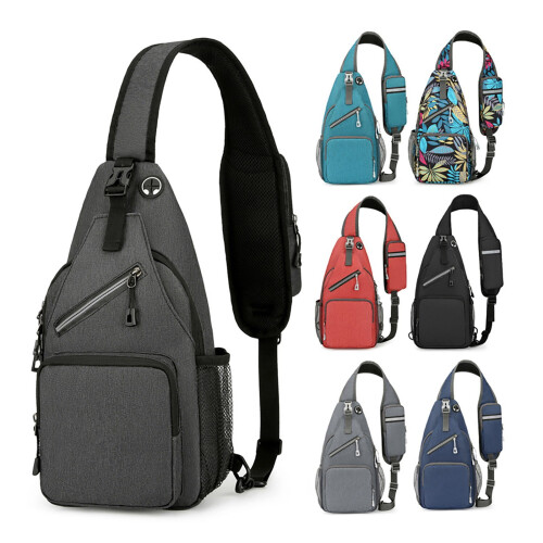 Τσάντες ώμου Crossbody για άνδρες, αθλητικά, ταξίδια, πεζοπορία, φορητές, με τσέπη