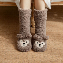Women's Warm Sleeping Socks – Soft Cotton Blend, 1 Pair
