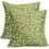 Fodere per cuscini floreali verde lime 45x45 cm (2 pezzi) 1
