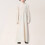 Jugend Robe Lange Ärmel Beige Schlicht 8
