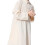 Jugend Robe Lange Ärmel Beige Schlicht 10