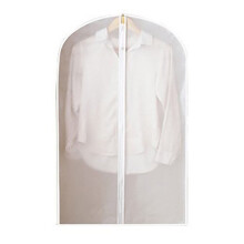 Lot de 4 housses de protection pour vêtements suspendus, robes, costumes et manteaux, 61 x 130 cm (24 x 51 pouces).