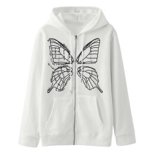 Moletom feminino com capuz e estampa de aranha, estilo anos 2000, com zíper, tamanho grande, para homens e mulheres. Moletom oversized com estampa