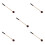 5Pièces Maillets Percussion Bois Nylon Pour Tambours Chants 6