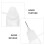 150Stk Kleberflaschen Mit -Spitze Pe Transparent, 5Ml 6