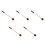 5Pièces Maillets Percussion Bois Nylon Pour Tambours Chants 7