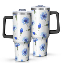 Pioneer blommigt isolerad tumbler 40oz
