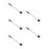 5Pièces Maillets Percussion Bois Nylon Pour Tambours Chants 8