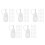150Stk Kleberflaschen Mit -Spitze Pe Transparent, 5Ml 9