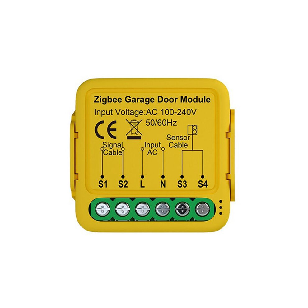 Tuya Zigbee Garage Door Opener Controller Module Support Voice Remote Control For Alexa Home 4711184620521