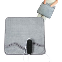 Electric Heated Foot Warmer with Overload Protection, Compatible with Beds/Sofas/Desks, for Adults, Teens & Elderly