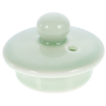 Ceramiczna pokrywka do czajnika – zielona, 5,3 cm, pasuje do otworu 4,2 cm