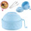 Microwave Ramen Bowl Set with Lid, Strainer & Utensils 1