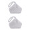 2Stk Glitzernde Silber Damen Party Change Purse 6