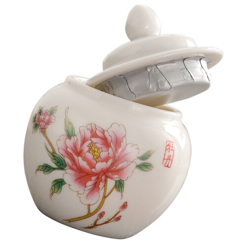 Ceramic Storage Canister with Airtight Lid, 50 ml