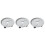3Pièces Support Pot Mobile Roulettes Rangement 8