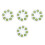 400Pcs Ingrown Toenail Decals Nail Patch Assorted Colors 7