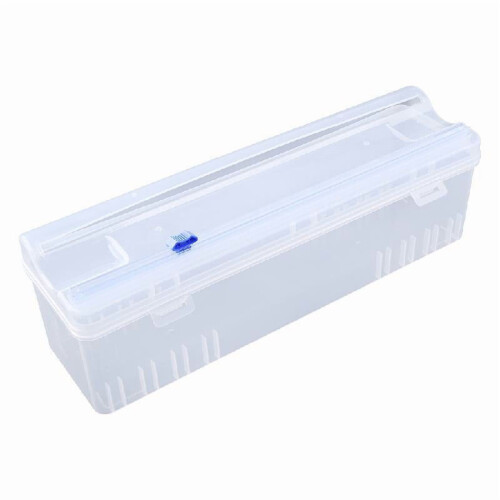 Reusable Food Wrap Dispenser with Slider Cutter