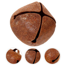 Rusted Iron Bells Brown Vintage Style 100 pcs
