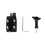 Supporto per Parabrezza per Moto per  Hero 12 e Versioni Successive, Accessori In Alluminio 1
