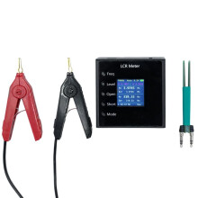 - P1 100KLCR-Tester 1,54 Inch LCD -Pincet  SMD ESR-Tester Weerstand Capaciteit Inductie Continuïteitstester
