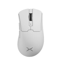Delux M900pro Souris de Jeu Ergonomique Sans FilStation de Chargement Magnétique pour PC Gamer Blanc