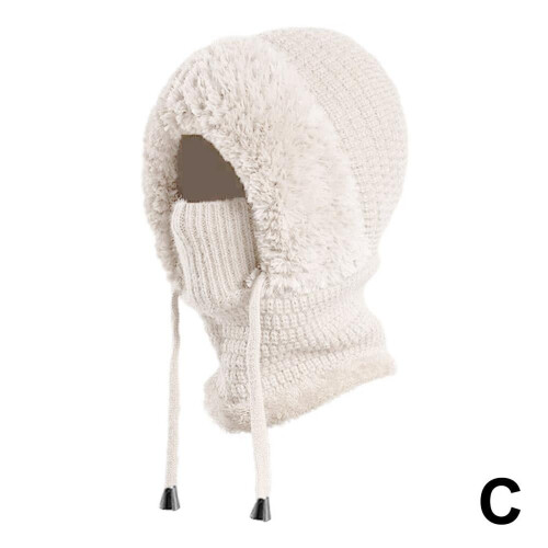 Women's Windproof Knitted Balaclava Hat