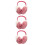 3Pièces Bandeau Hiver Coloré Protection Oreilles Élastique Et 5