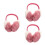 3Pièces Bandeau Hiver Coloré Protection Oreilles Élastique Et 9