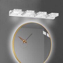 DENEST LED Light Crystal Glass Lamp Bathroom Light Vanity Wall Light Mirror Wall Lights