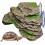 Flydende skildpaddebaskingplatform – Naturligt stendesign, 1
