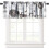 Farmhouse Kitchen Valance 54x18in Polyester 1