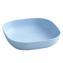 Assiettes creuses Mightlink 14,5 cm en paille de blé – Compatibles micro-ondes et lave-vaisselle, incassables, adaptées aux enfants et aux